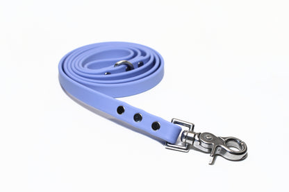 Periwinkle Biothane Dog Leash - Regular 16mm (5/8") width