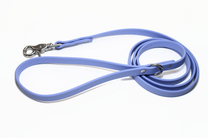 Periwinkle Biothane Dog Leash - Regular 16mm (5/8") width