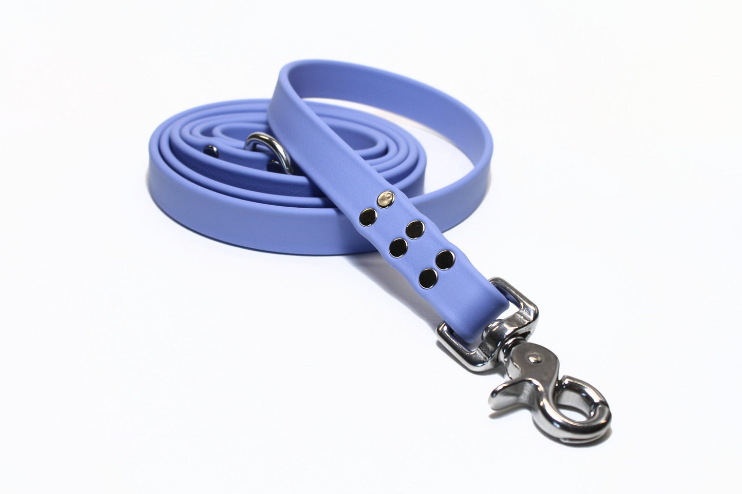 Periwinkle Biothane Large Dog Leash - 3/4" (20mm) wide