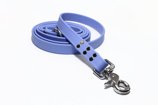 Periwinkle Biothane Large Dog Leash - 3/4" (20mm) wide