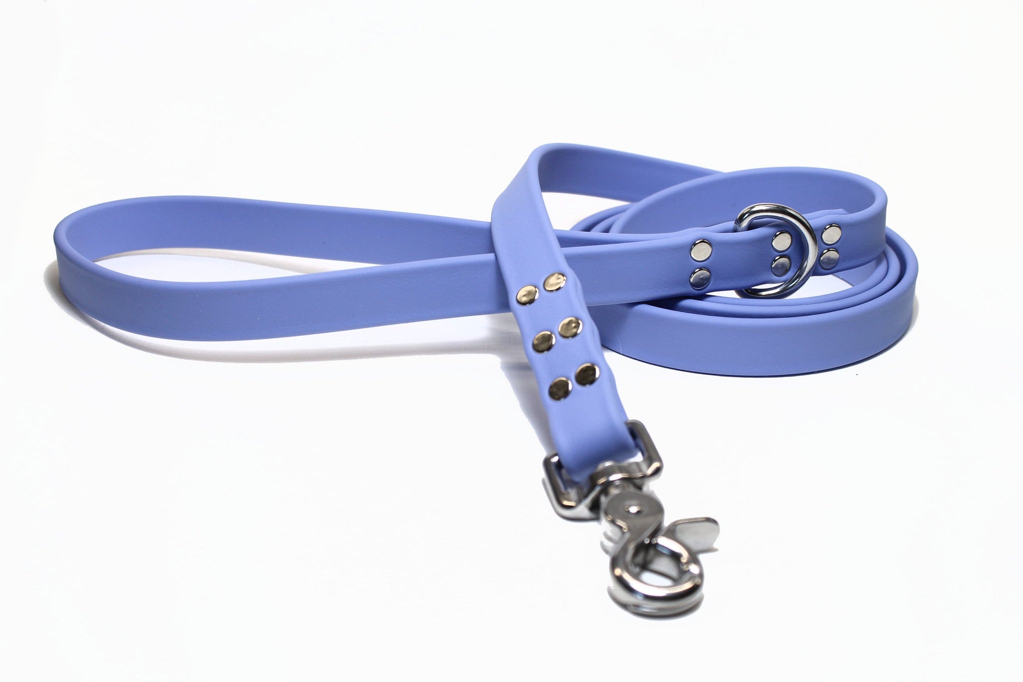 **NEW Periwinkle Biothane Large Dog Leash - 3/4" (20mm) wide