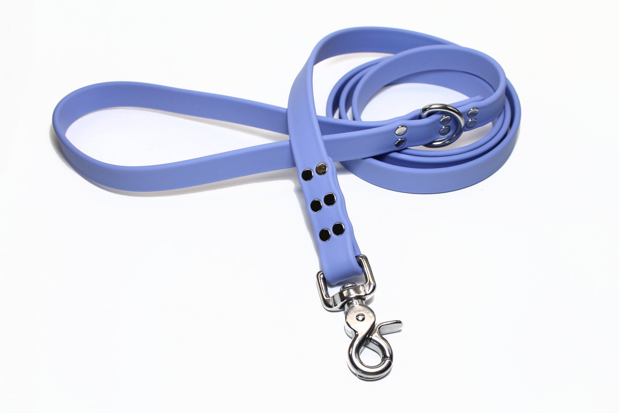 **NEW Periwinkle Biothane Large Dog Leash - 3/4" (20mm) wide