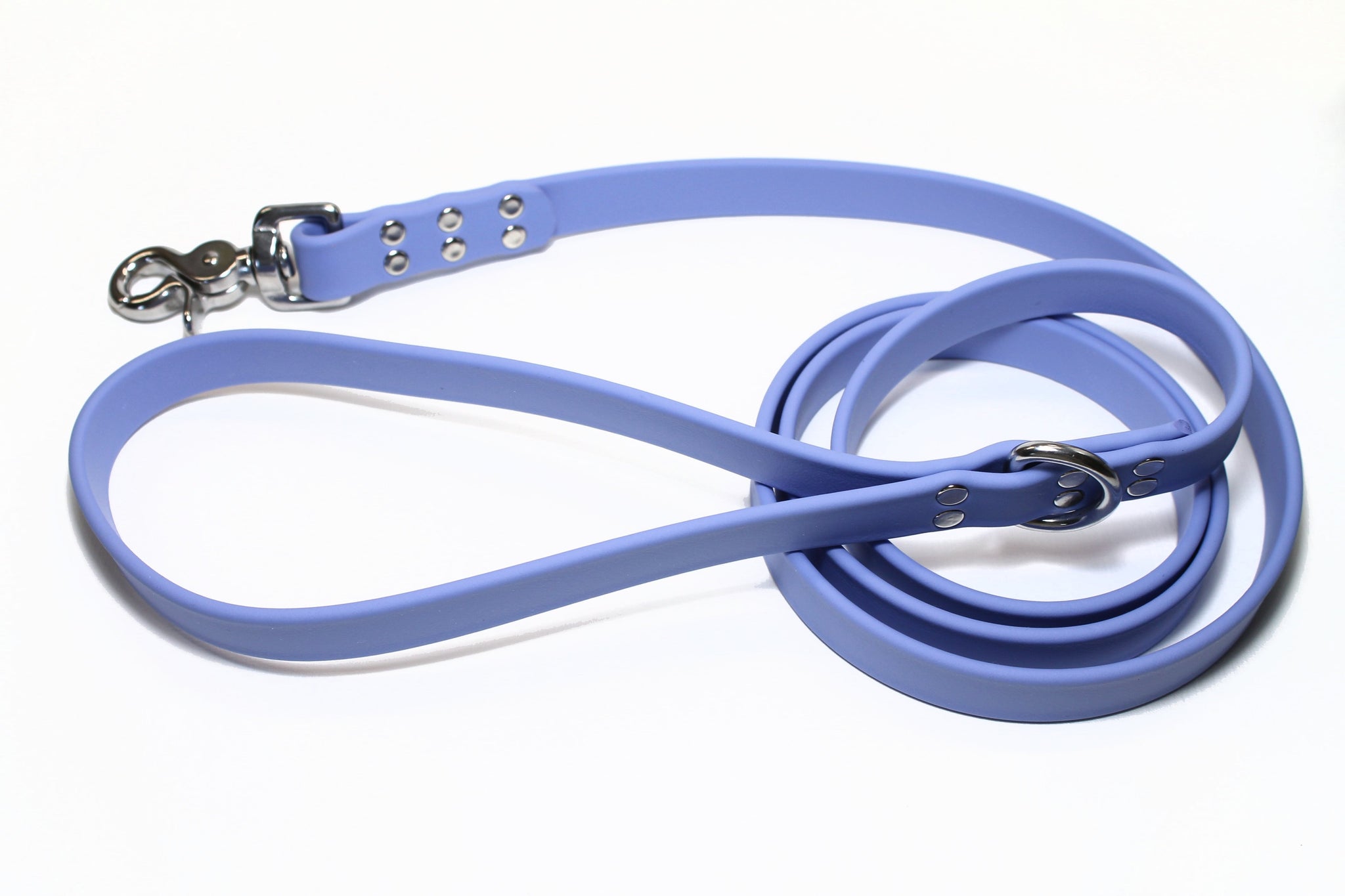 **NEW Periwinkle Biothane Large Dog Leash - 3/4" (20mm) wide