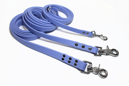 Periwinkle Biothane Large Dog Leash - 3/4" (20mm) wide