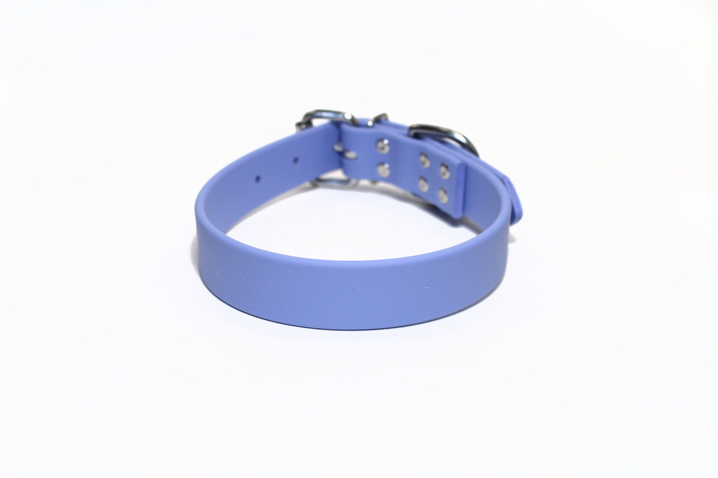 Periwinkle Biothane Dog Collar - 1 inch (25mm) wide