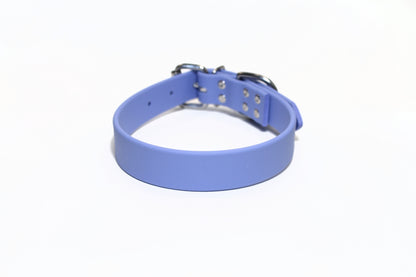 Periwinkle Biothane Dog Collar - 1 inch (25mm) wide