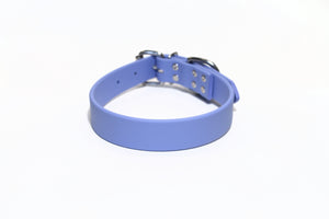 **NEW Periwinkle Biothane Dog Collar - 1 inch (25mm) wide