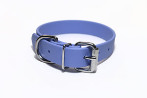 **NEW Periwinkle Biothane Dog Collar - 1 inch (25mm) wide