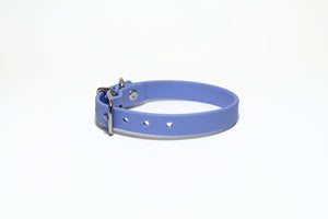 **NEW Periwinkle Biothane Small Dog Collar - 1/2" (12mm) wide