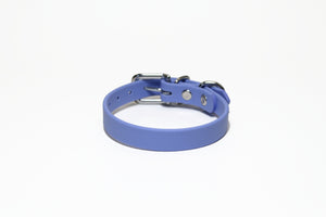 **NEW Periwinkle Biothane Small Dog Collar - 1/2" (12mm) wide