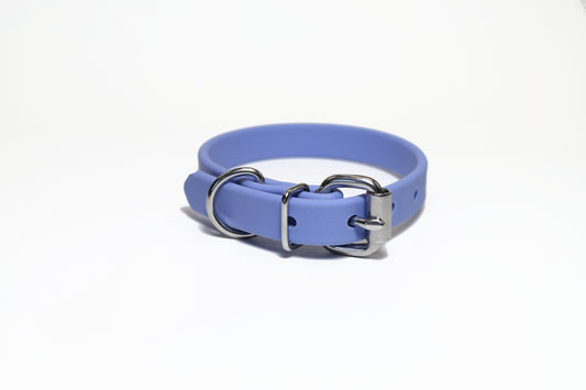 Periwinkle Biothane Dog Collar - 5/8"(16mm) wide