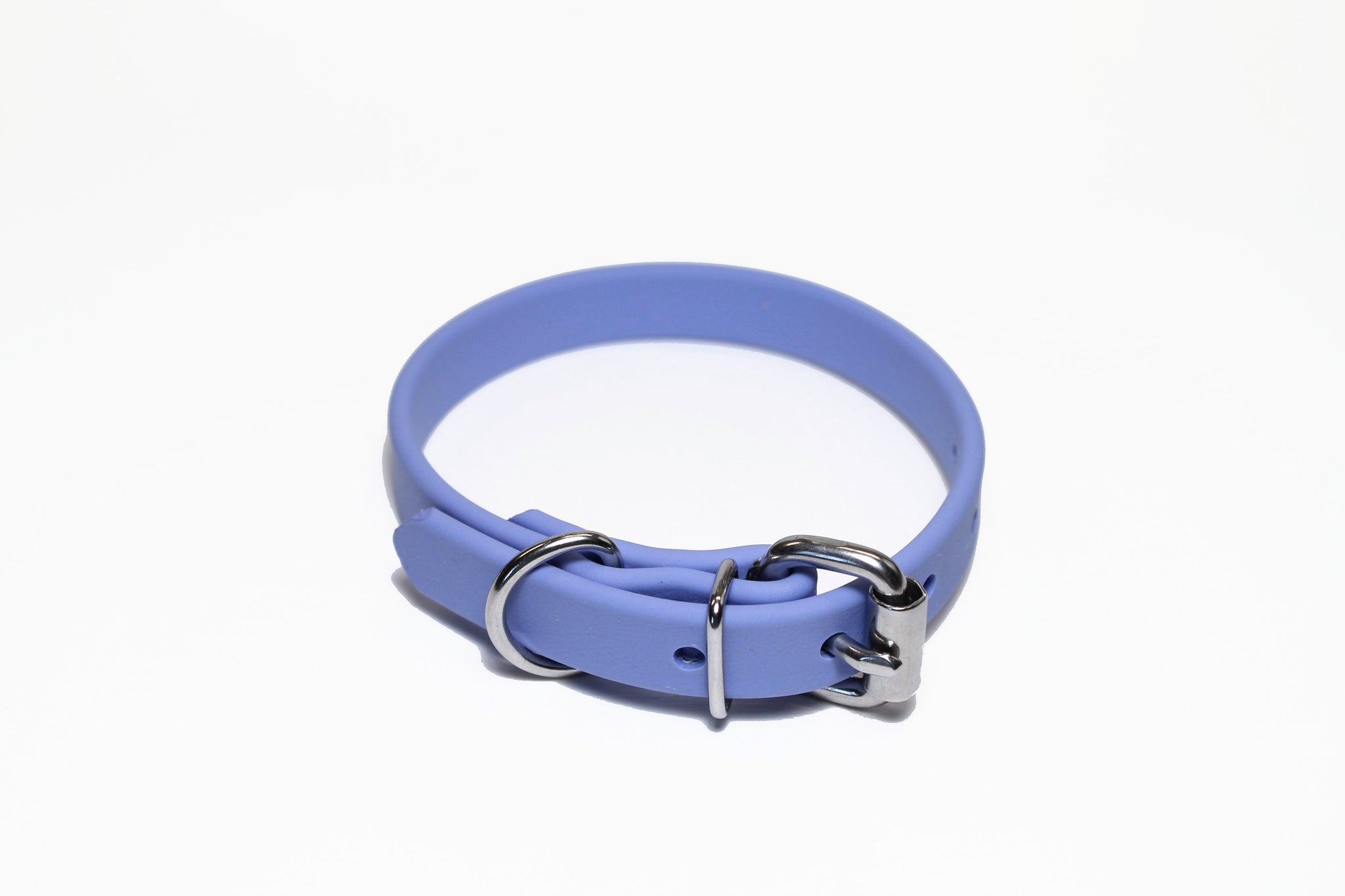 **NEW Periwinkle Biothane Dog Collar - 5/8"(16mm) wide