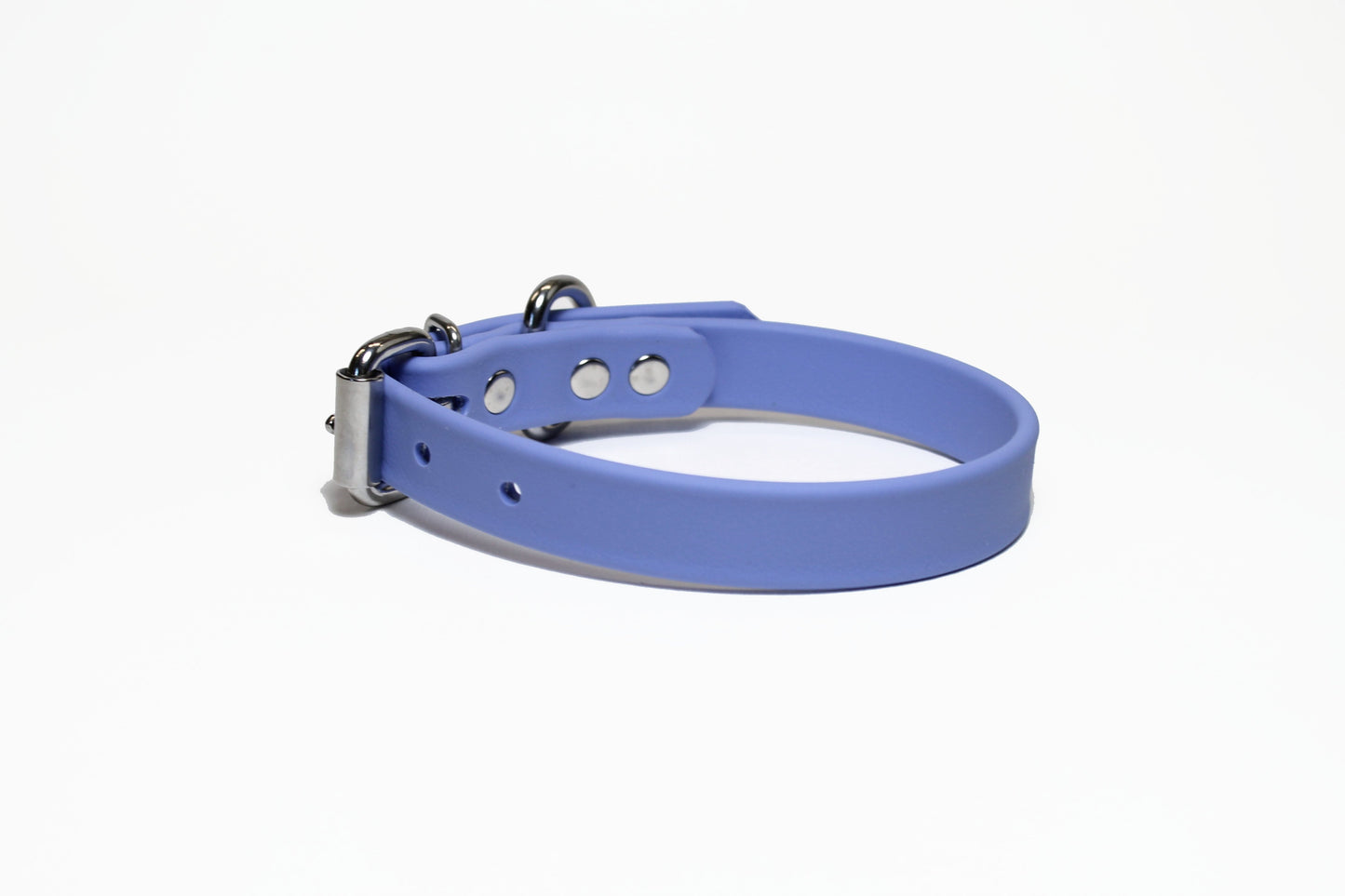 Periwinkle Biothane Dog Collar - 3/4" (20mm) wide