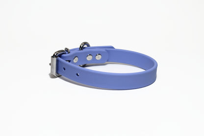 Periwinkle Biothane Dog Collar - 3/4" (20mm) wide