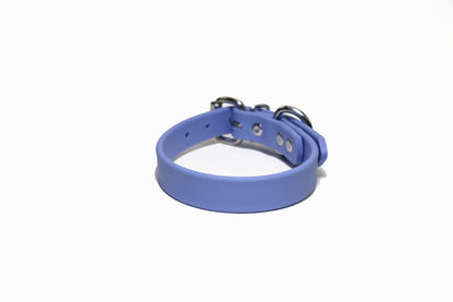 Periwinkle Biothane Dog Collar - 3/4" (20mm) wide