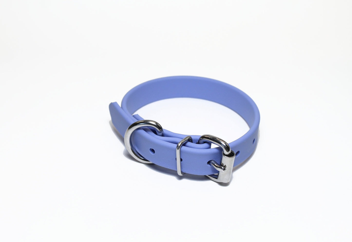 Periwinkle Biothane Dog Collar - 3/4" (20mm) wide