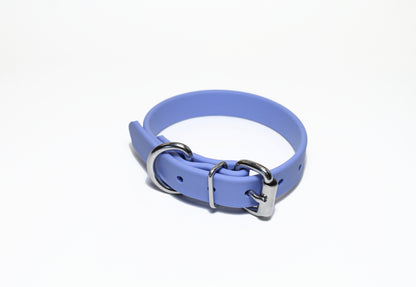 Periwinkle Biothane Dog Collar - 3/4" (20mm) wide