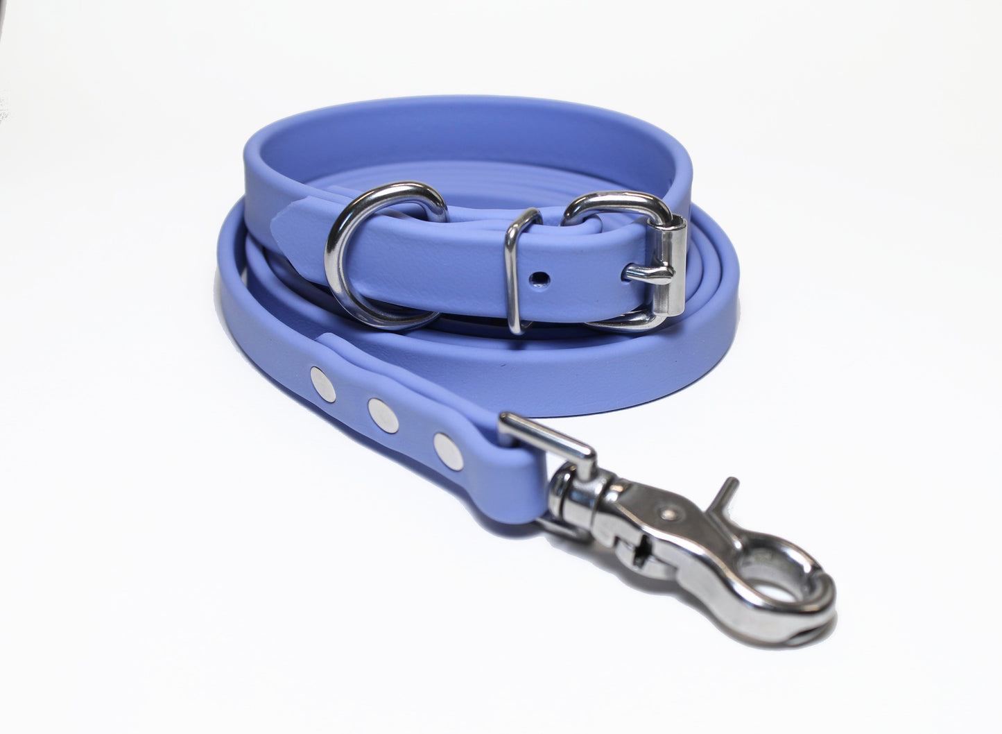 Periwinkle Biothane Dog Collar - 3/4" (20mm) wide