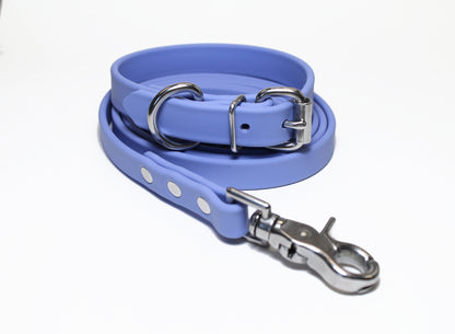 Periwinkle Biothane Dog Collar - 3/4" (20mm) wide