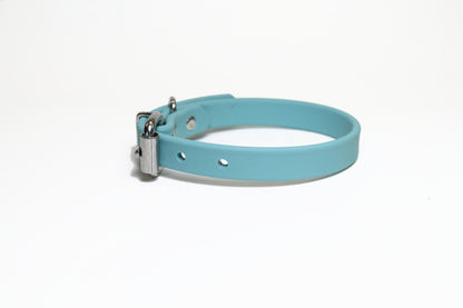 Dusty Turquoise Biothane Dog Collar - 5/8"(16mm) wide