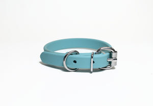 **NEW Dusty Turquoise Biothane Dog Collar - 5/8"(16mm) wide