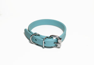 **NEW Dusty Turquoise Biothane Dog Collar - 5/8"(16mm) wide