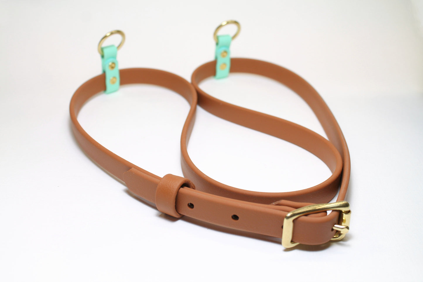 Custom Belt and Leash for hands free walking - Waterproof - utility belt with leash combo