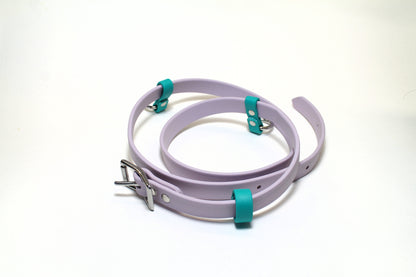 Custom Belt and Leash for hands free walking - Waterproof - utility belt with leash combo