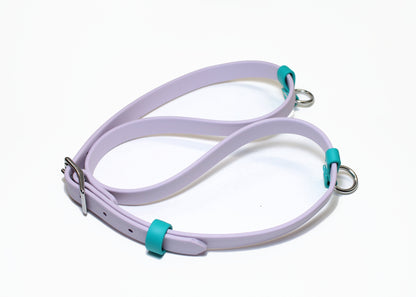 Custom Belt and Leash for hands free walking - Waterproof - utility belt with leash combo