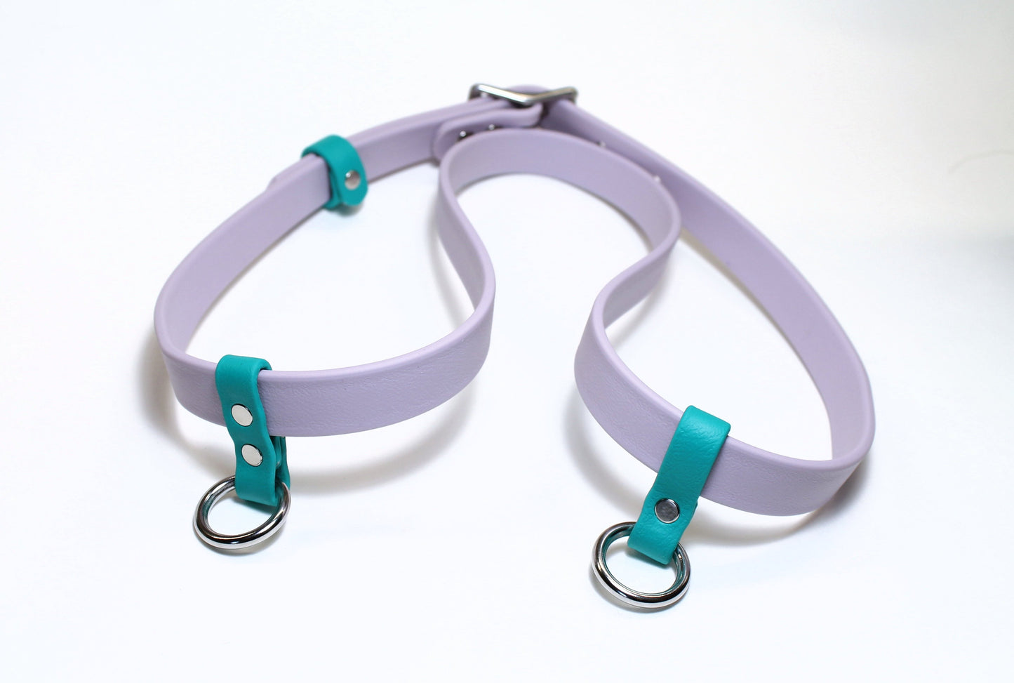 Custom Belt and Leash for hands free walking - Waterproof - utility belt with leash combo
