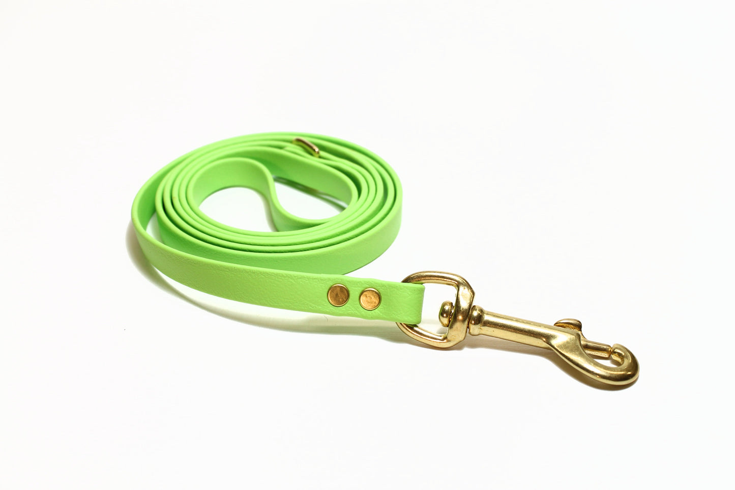 Lime Green Biothane Small Dog Leash