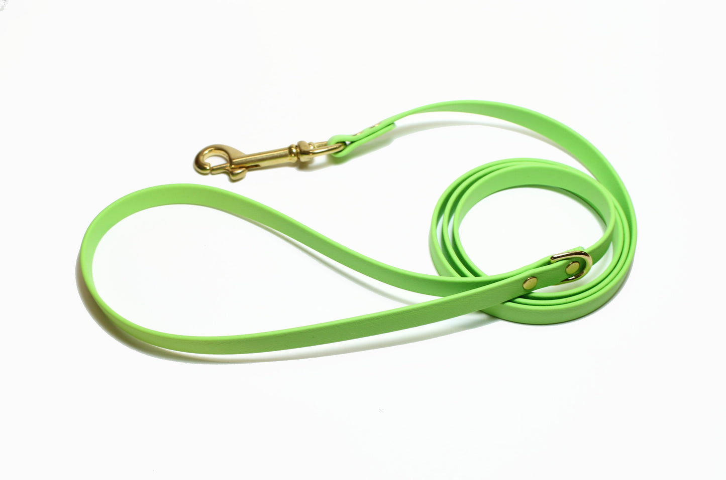 Lime Green Biothane Small Dog Leash