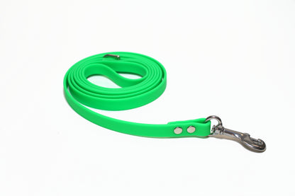Neon Apple Green Biothane Small Dog Leash