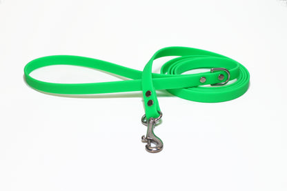 Neon Apple Green Biothane Small Dog Leash
