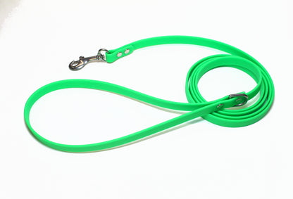 Neon Apple Green Biothane Small Dog Leash