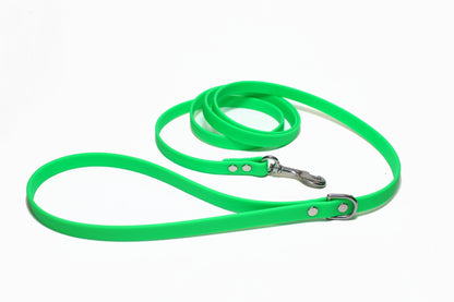 Neon Apple Green Biothane Small Dog Leash