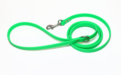Neon Apple Green Biothane Small Dog Leash