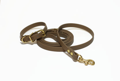 Coyote Tan Biothane Small Dog Leash