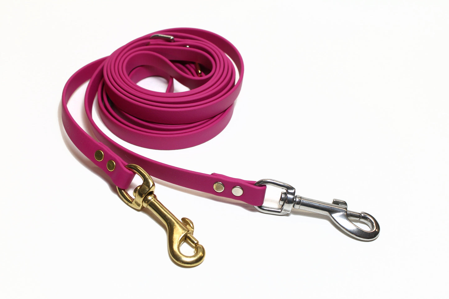 Raspberry Pink Biothane Small Dog Leash