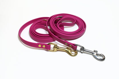 Raspberry Pink Biothane Small Dog Leash