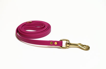 Raspberry Pink Biothane Small Dog Leash