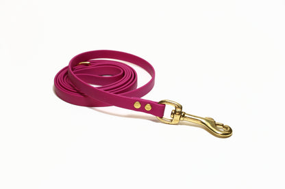 Raspberry Pink Biothane Small Dog Leash