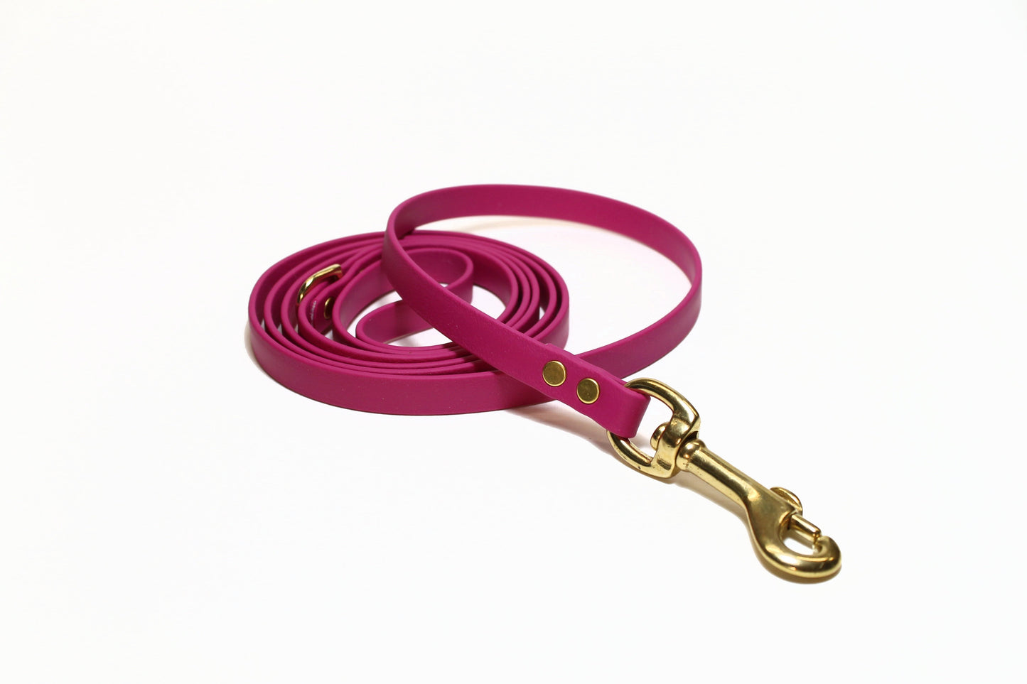 Raspberry Pink Biothane Small Dog Leash