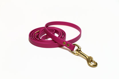 Raspberry Pink Biothane Small Dog Leash