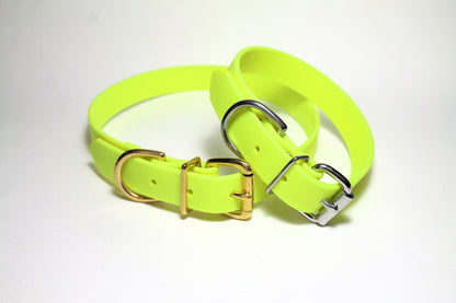 Large Dog Collar in Genuine Biothane - 25mm (1") width - 39 colours