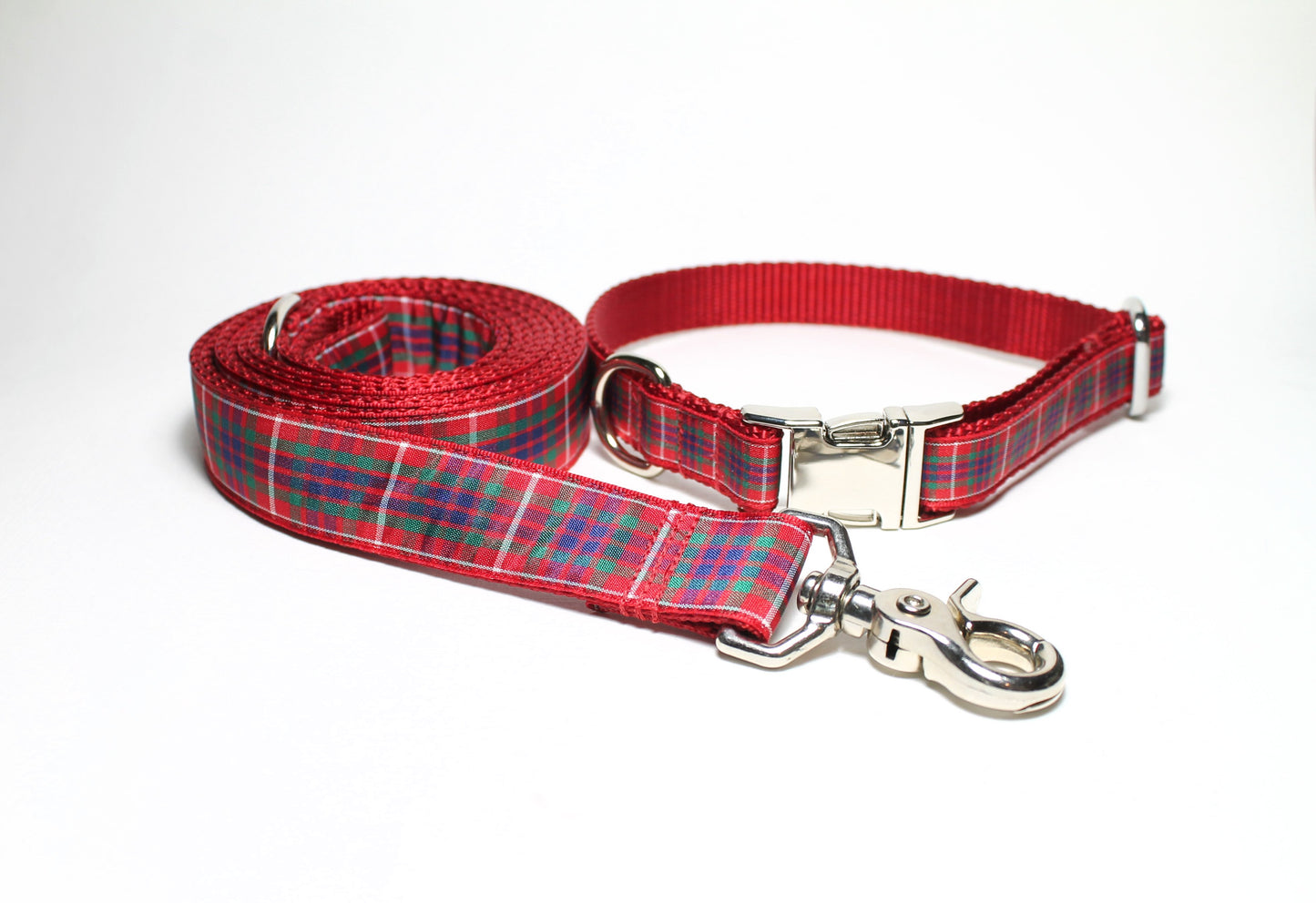 Tartan Dog Leash - Fraser Clan Tartan