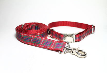 Tartan Dog Leash - Fraser Clan Tartan