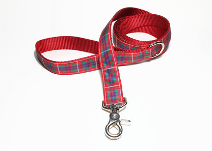 Tartan Dog Leash - Fraser Clan Tartan