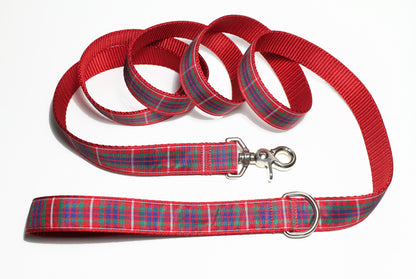 Tartan Dog Leash - Fraser Clan Tartan