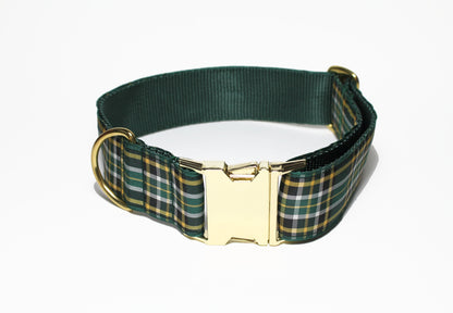 Irish National tartan - dog collar